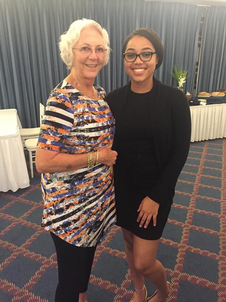 Scholarship recipients celebrating