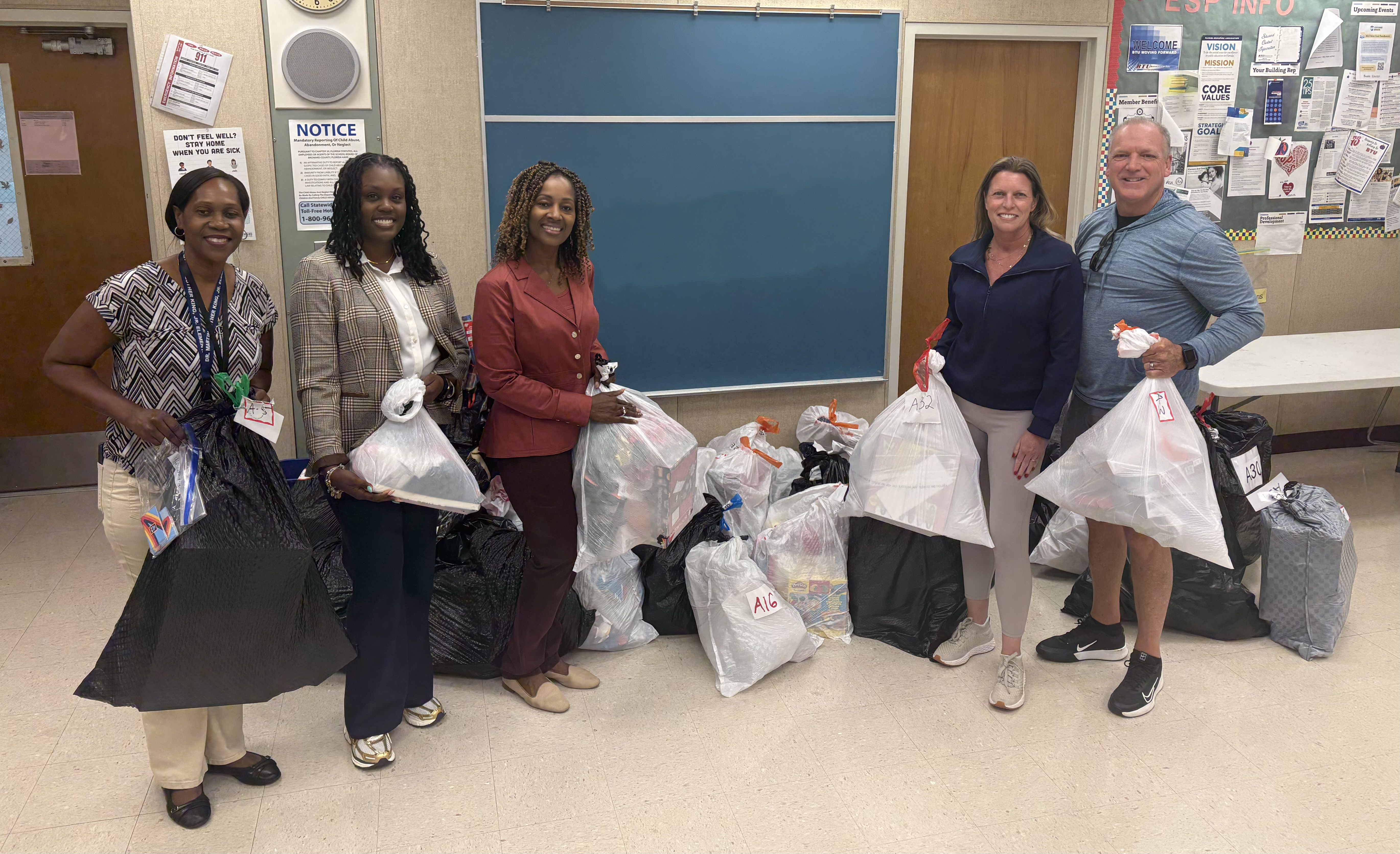 Community donation drive