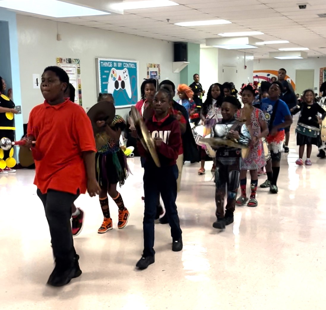 Students celebrating